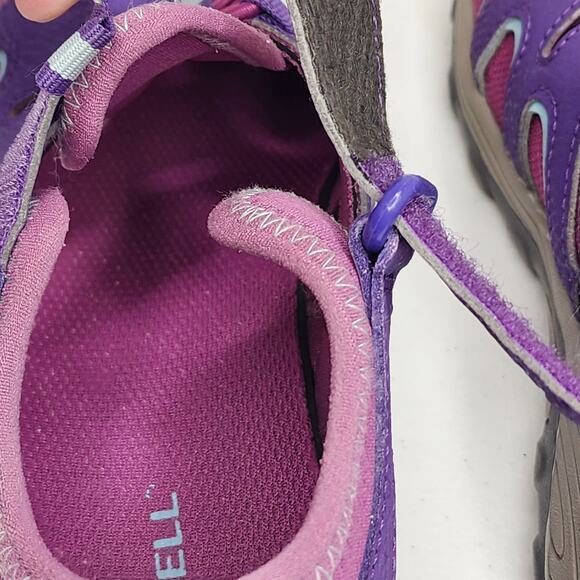 Merrell Hydro H2o Hiker Sandal Berry Purple Size 2 - Picture 9 of 11